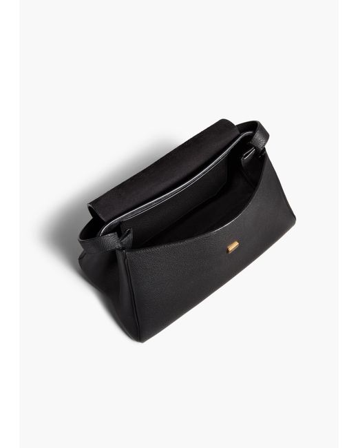 Khaite Black Audrey Top Handle Bag
