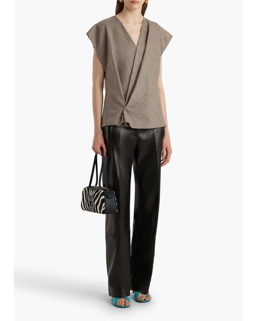Khaite Gray Mer Top