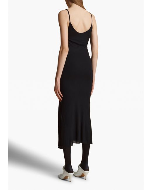 Khaite Black Leesal Dress