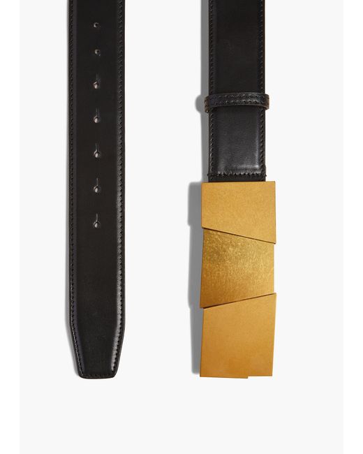 Khaite White Small Axel Belt
