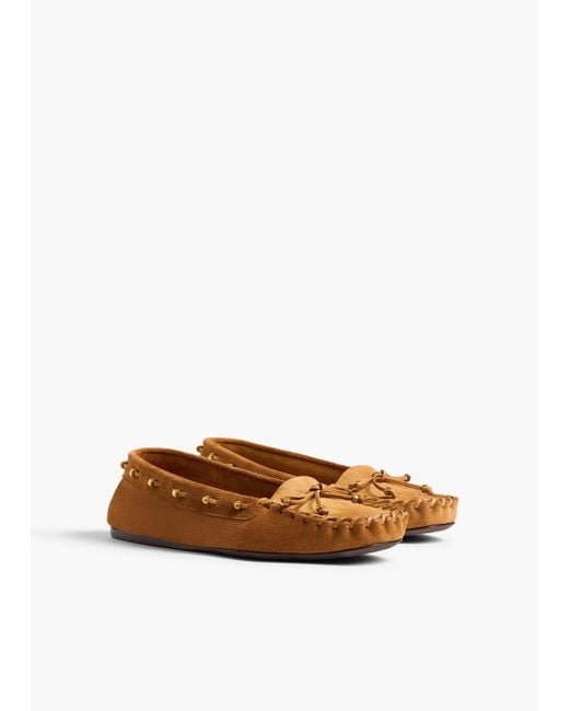 Khaite White Milly Flat