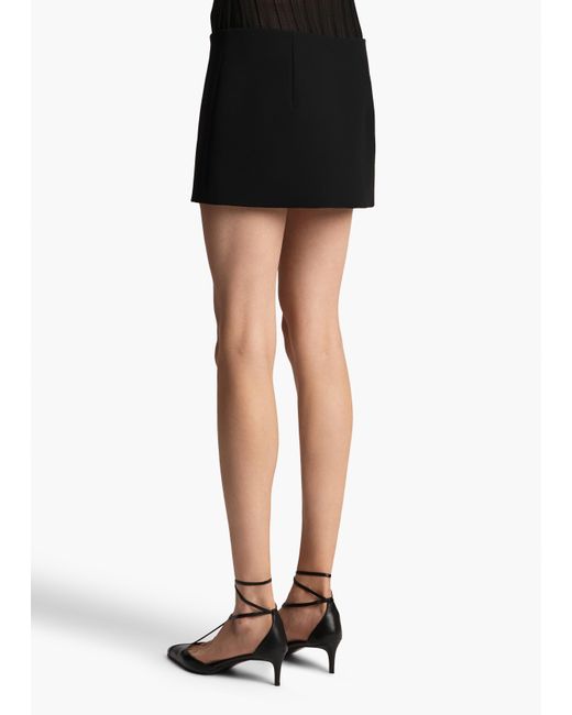 Khaite Black Jaxon Skirt