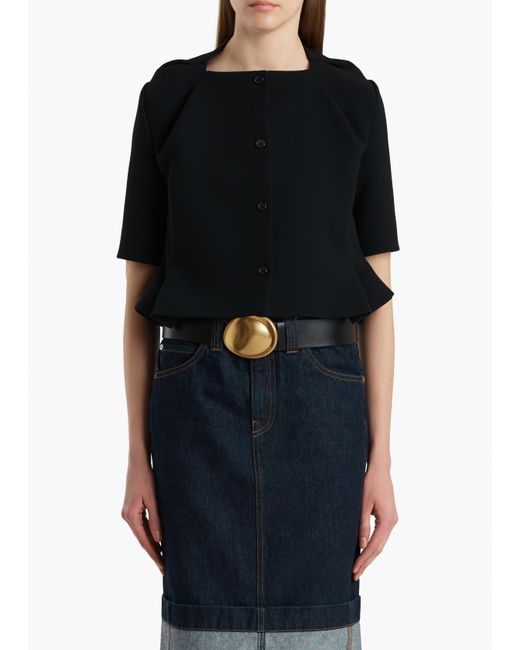 Khaite Black Franc Jacket