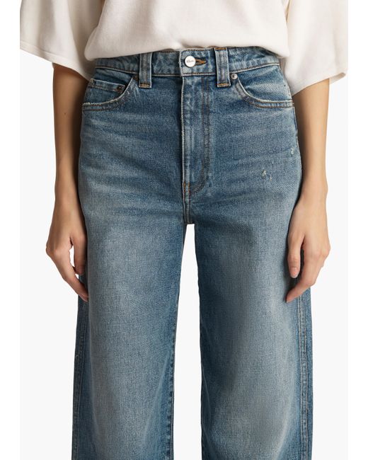 Khaite Blue Dane Stretch Jean