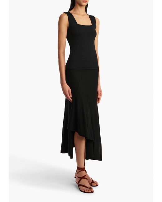Khaite Black Sani Top