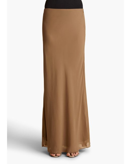 Khaite Natural Mauva Skirt