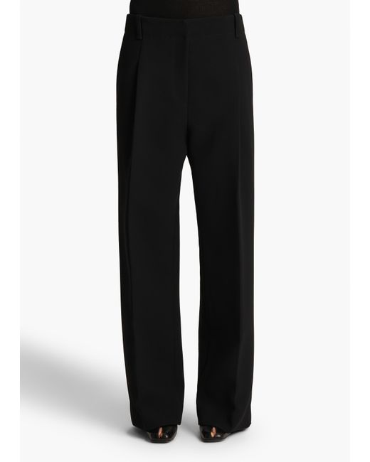 Khaite Black Lenton Pant