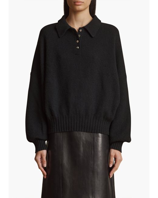 Khaite Black Rene Sweater