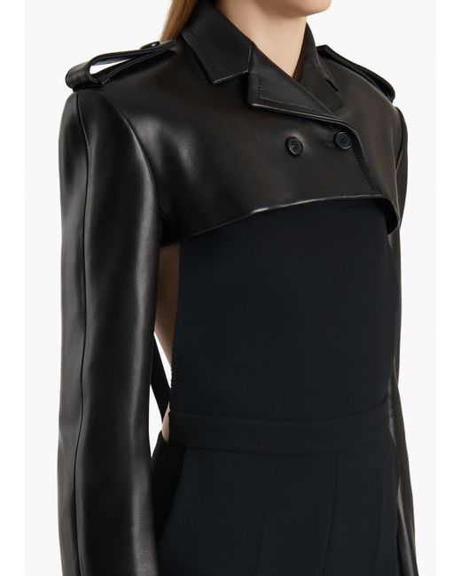 Khaite Black Sadran Jacket