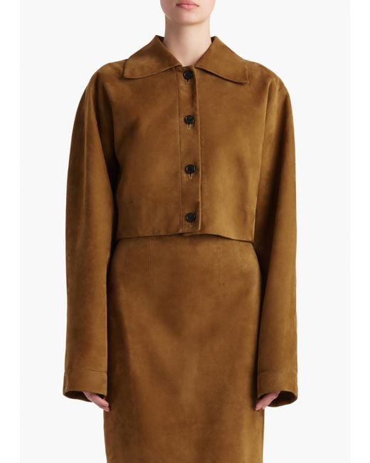 Khaite Natural Sue Jacket