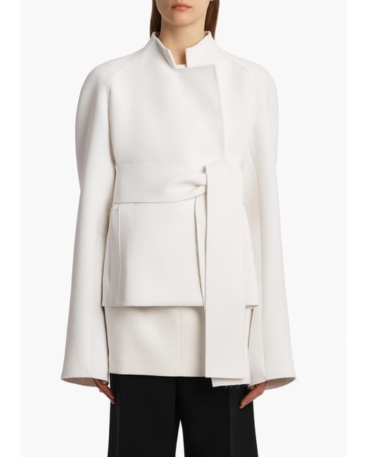 Khaite White Edith Jacket