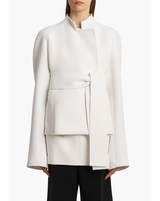 Khaite White Edith Jacket