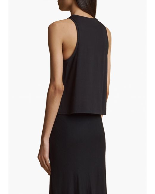 Khaite Black Netta Top