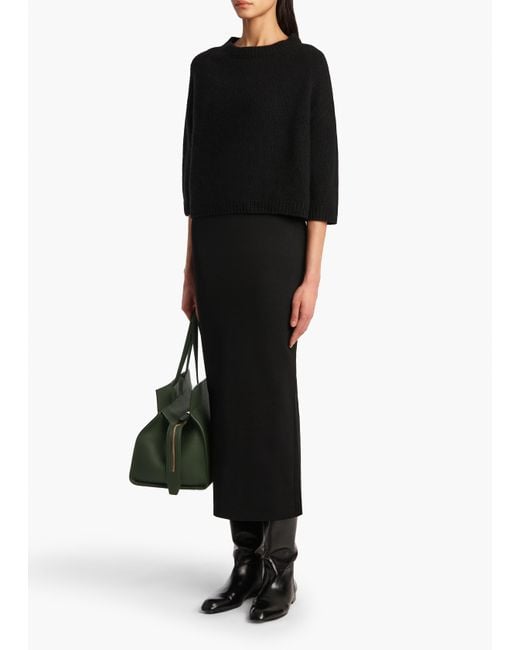 Khaite Black Sabina Sweater