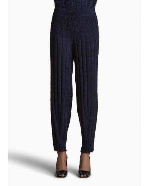 Khaite Blue Gabriele Pant