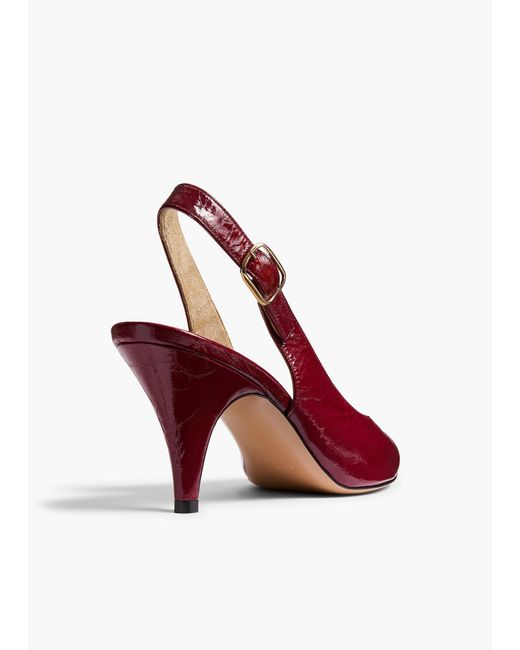 Khaite Pink River Slingback Pump