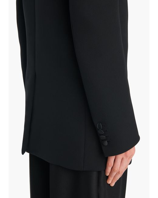 Khaite Black Armair Jacket