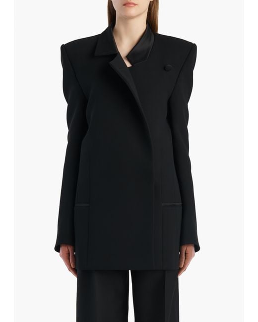 Khaite Black Armair Jacket