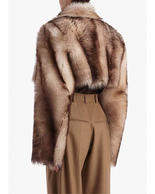 Khaite Natural Exclusive Stallone Shearling Jacket