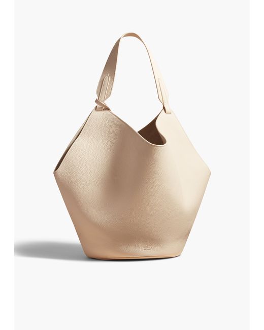 Khaite Natural Medium Lotus Tote
