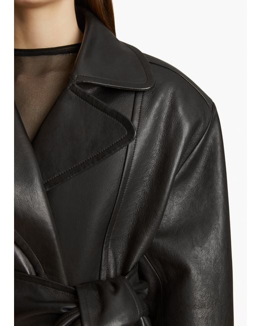 Khaite Black Dolores Jacket