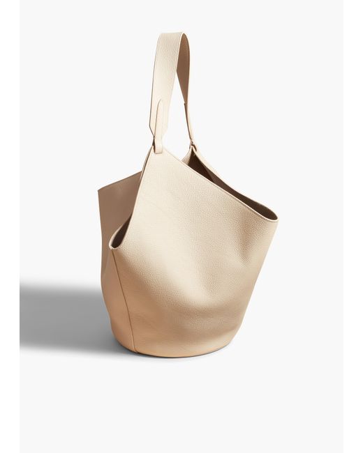 Khaite Natural Medium Lotus Tote