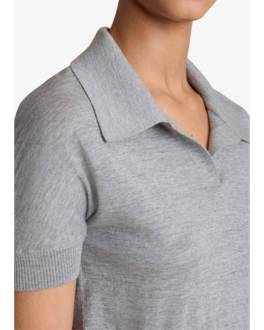 Khaite Gray Morgane Top