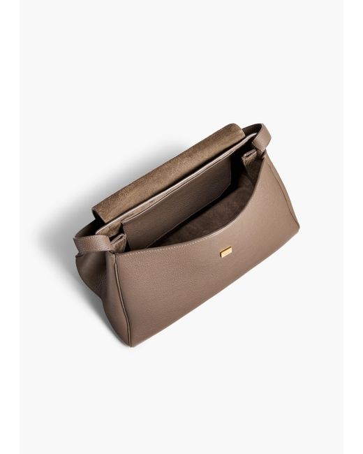 Khaite Natural Audrey Top Handle Bag