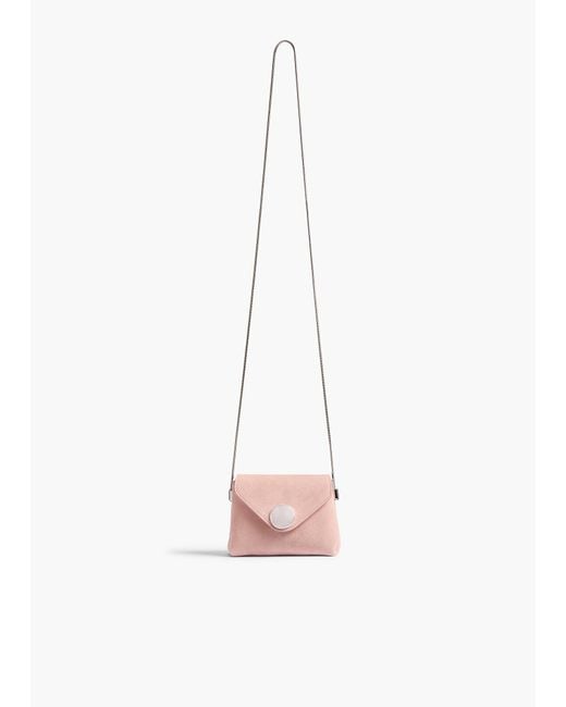 Khaite White Exclusive Nano Bobbi Crossbody Bag