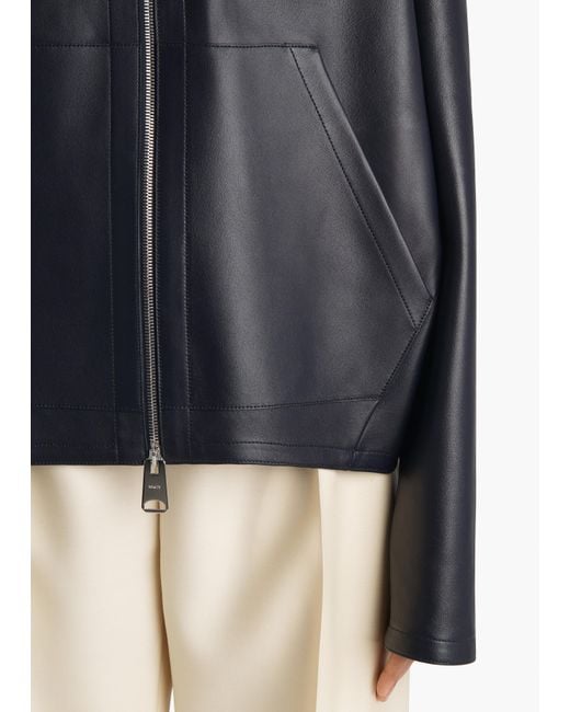 Khaite Blue Darlo Jacket
