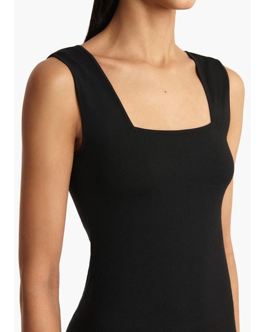 Khaite Black Sani Top