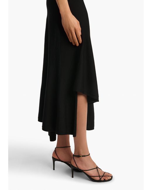 Khaite Black Miranda Skirt