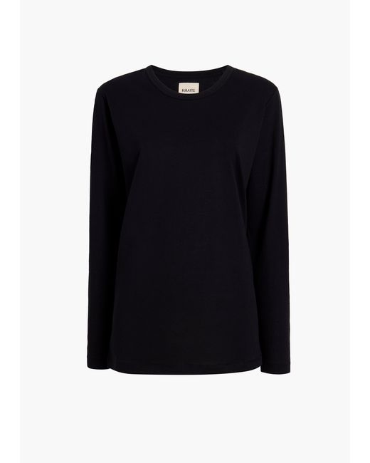 Khaite Black Morton Top