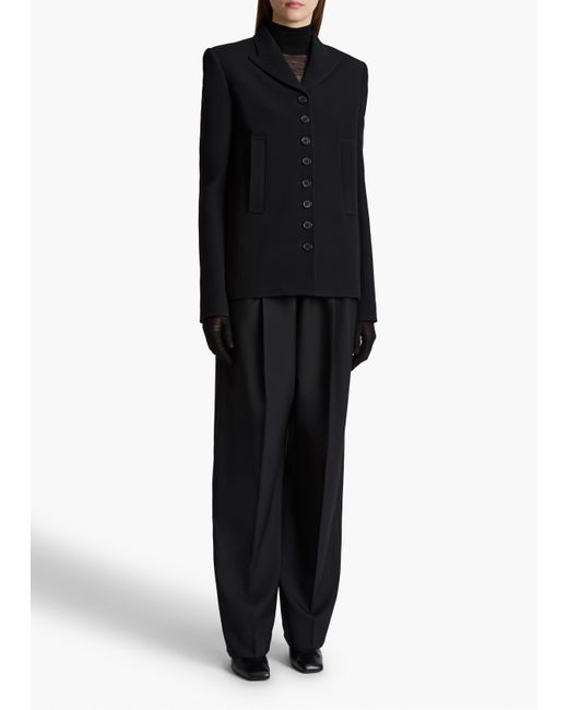 Khaite Black Saraphina Jacket