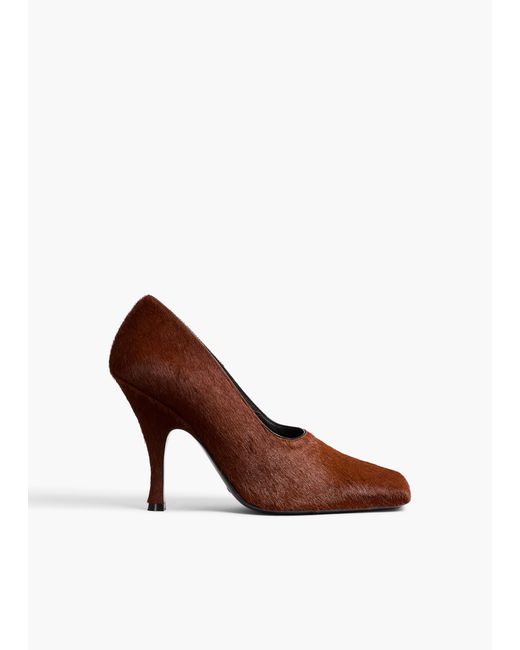 Khaite Brown Eva Pump