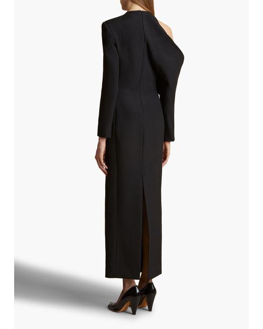 Khaite Black Trey Dress