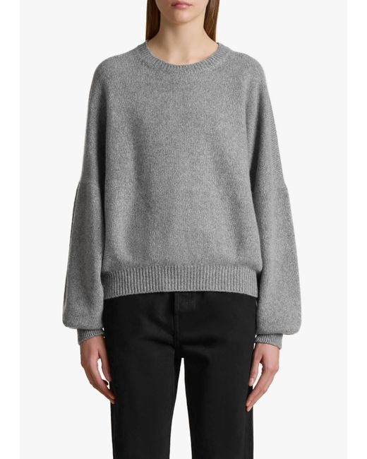 Khaite Gray Margaux Sweater