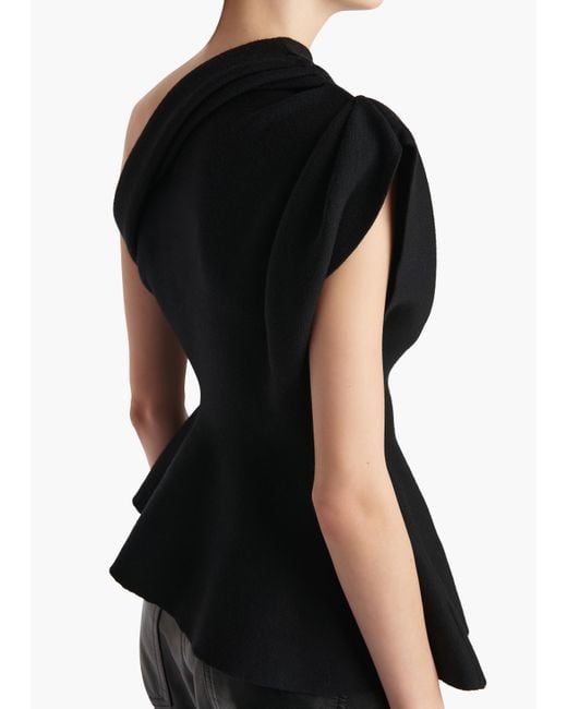 Khaite Black Aimee Top