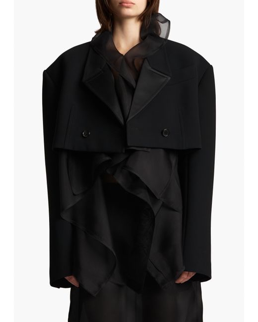 Khaite Black Nando Jacket