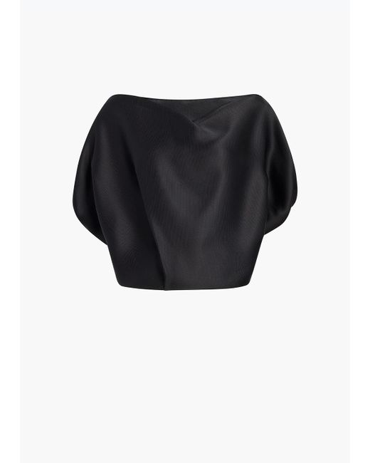 KHAITE Niles Top in Black | Lyst