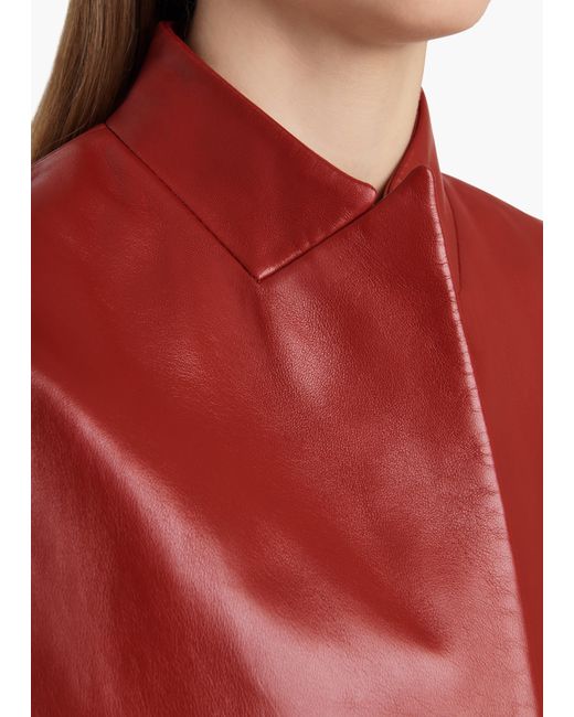 Khaite Red Dolso Jacket