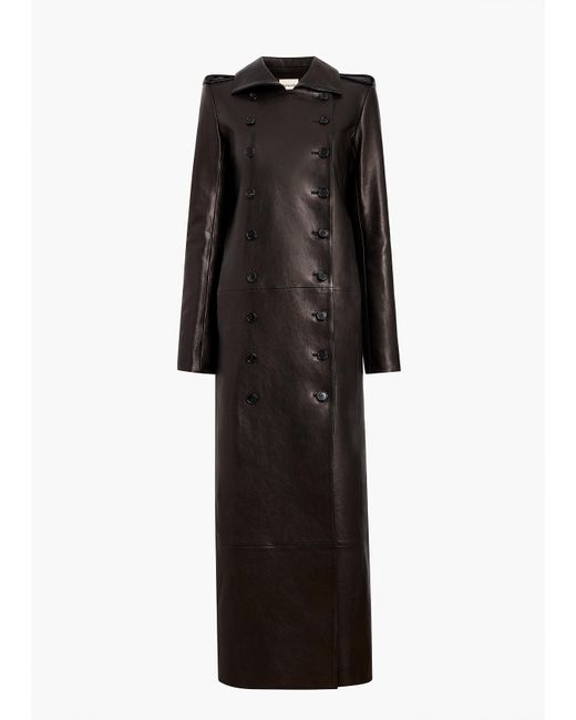 Khaite Black Mallory Coat