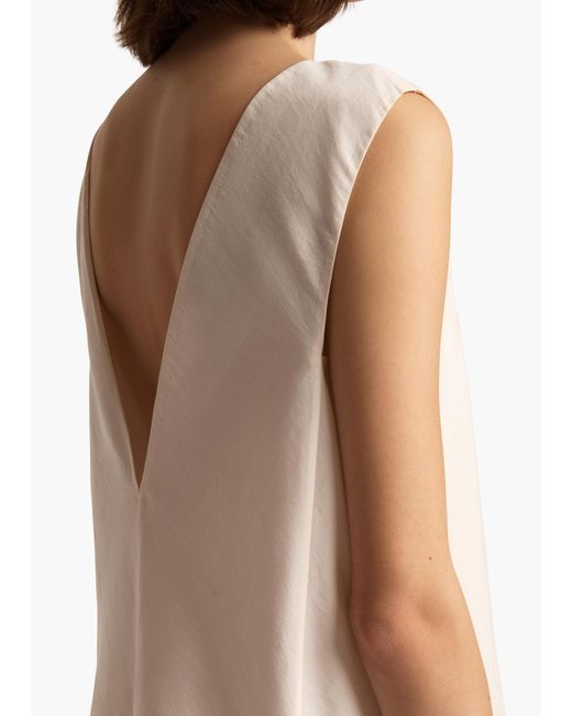 Khaite White Mel Dress