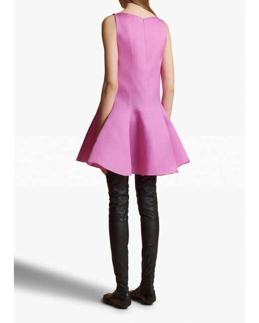 Khaite Pink Mags Dress