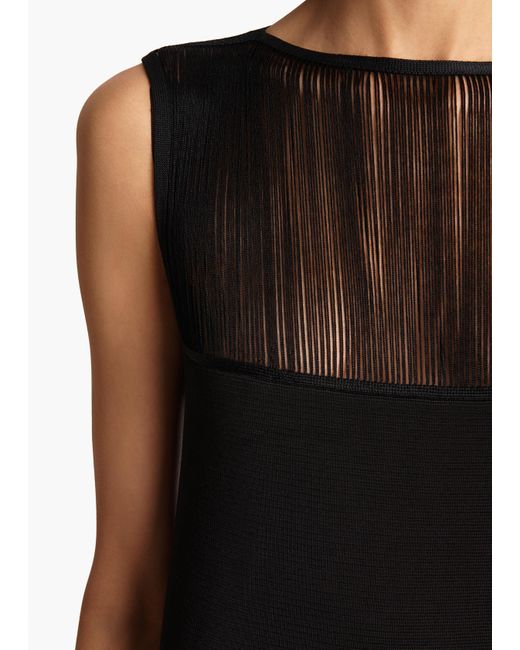 Khaite Black Ruslan Dress