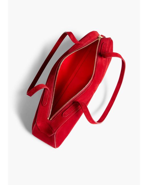 Khaite Red Exclusive Simona Shoulder Bag