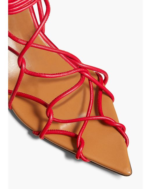 Khaite Red Arden Low Heel