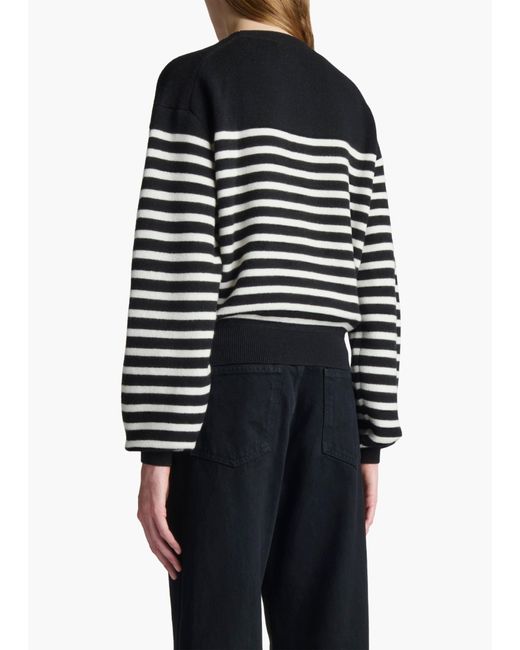 Khaite Black Viola Sweater