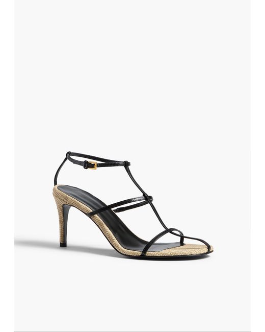 Khaite White Cage Sandal
