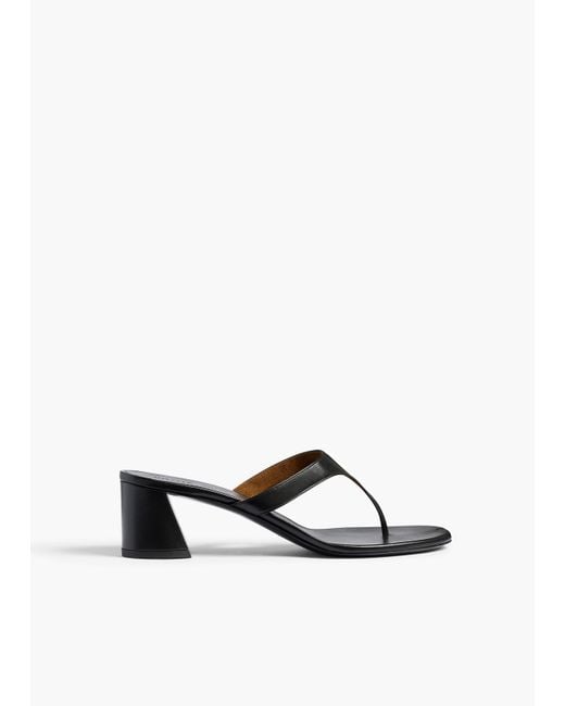 Khaite White Archer Sandal